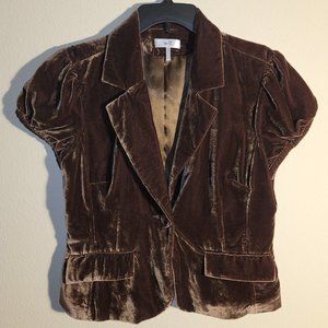 METRO 7- Chocolate Velvety Jacket